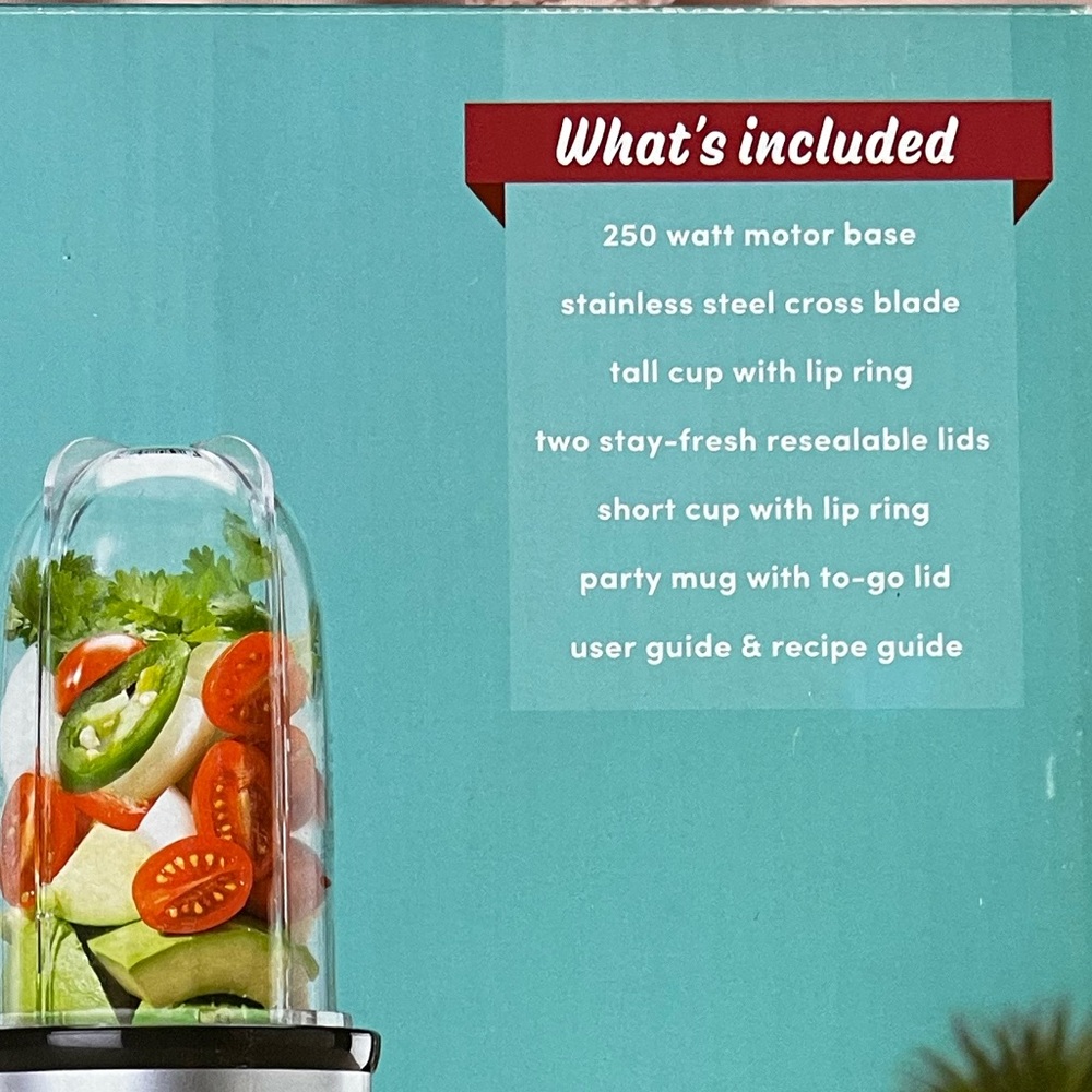Magic Bullet Personal Blender - Silver/Black - Picture 2 of 9